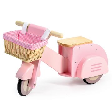 Scuter cu cos, din lemn premium, Tender Leaf Toys Scuter cu cos, din lemn premium, Tender Leaf Toys
