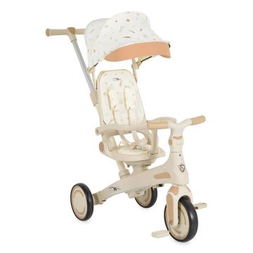 Tricicleta cu parasolar si scaun rotativ 360 Trike Juno Bej Tricicleta cu parasolar si scaun rotativ 360 Trike Juno Bej