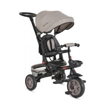 Tricicleta cu parasolar si scaun rotativ Byox Explore 360 Bej Tricicleta cu parasolar si scaun rotativ Byox Explore 360 Bej