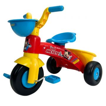 Tricicleta cu pedale, Injusa, Disney Mickey Mouse, Multicolor Tricicleta cu pedale, Injusa, Disney Mickey Mouse, Multicolor