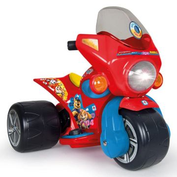 Tricicleta electrica, Injusa, Paw Patrol, 6V, cu pedala de acceleratie, lumini frontale, Rosu Tricicleta electrica, Injusa, Paw Patrol, 6V, cu pedala de acceleratie, lumini frontale, Rosu