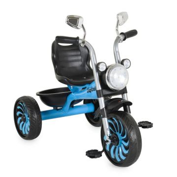 Tricicleta pentru baieti Byox Captain Albastra Tricicleta pentru baieti Byox Captain Albastra