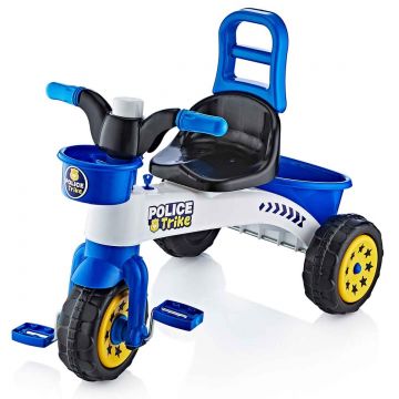 Tricicleta pentru copii cu claxon, Politie Tricicleta pentru copii cu claxon, Politie
