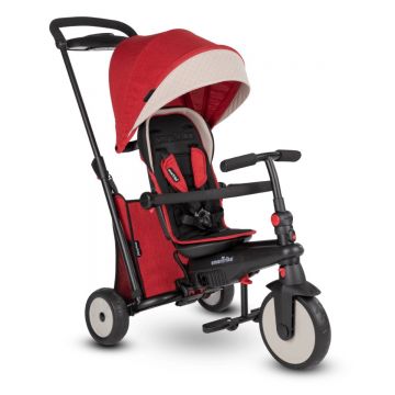 Tricicleta pliabila 7 in 1, Smart Trike, Melange Red Tricicleta pliabila 7 in 1, Smart Trike, Melange Red