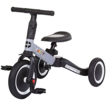 Tricicleta si bicicleta Chipolino Smarty 2 in 1 grey Tricicleta si bicicleta Chipolino Smarty 2 in 1 grey
