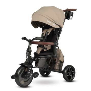 Tricicleta ultrapliabila, Qplay Comfo Max, Bej Tricicleta ultrapliabila, Qplay Comfo Max, Bej