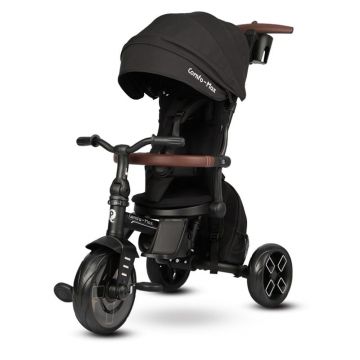 Tricicleta ultrapliabila, Qplay Comfo Max, Negru Tricicleta ultrapliabila, Qplay Comfo Max, Negru